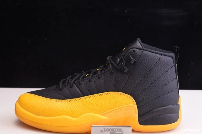 12 Air Jordan University Retro Black Gold 130690-070 0818
